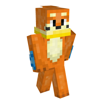 Buizel Furry Minecraft Skin