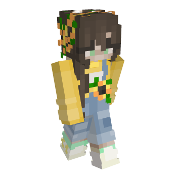 Yellow Sunflower Minecraft Skin