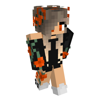 Tipped Hair Cute Minecraft Skin