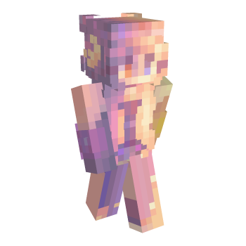 Sunset Flower Minecraft Skin