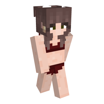 Hazel Eyes Brown Hair Minecraft Skin