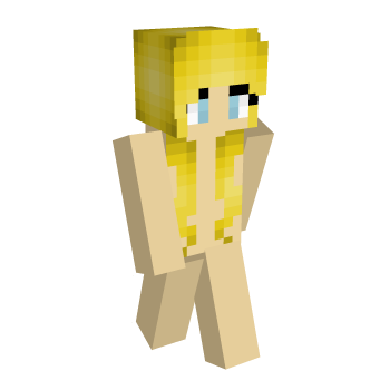 Hair Base Blonde Minecraft Skin