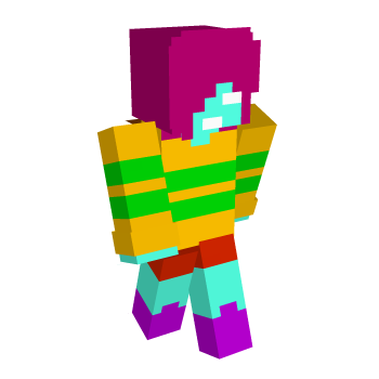 Undertale Error Minecraft Skin