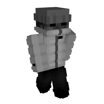 Grey Minecraft Skin