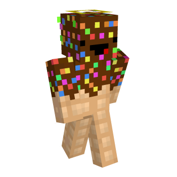 Angel Chocolate Minecraft Skin