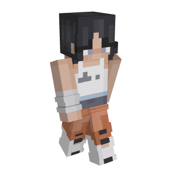 Ponytail Minecraft Skin