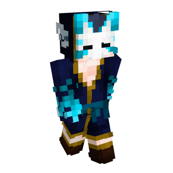Wings Blue Minecraft Skin