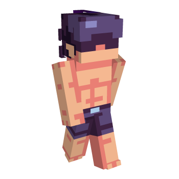 Male Hair Black Minecraft Skin