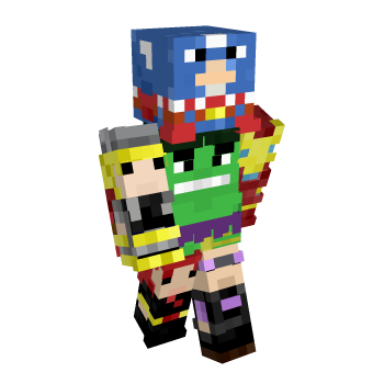 Heroes Avengers Minecraft Skin