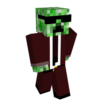 Creeper Agent Minecraft Skin