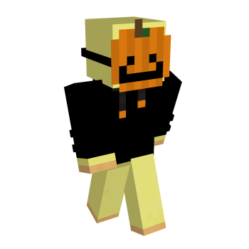 Pumpkin Duck Minecraft Skin