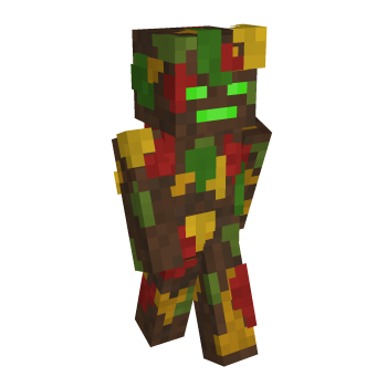 Nature Red Minecraft Skin