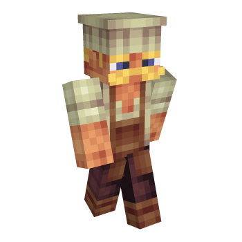 Mustache Minecraft Skin