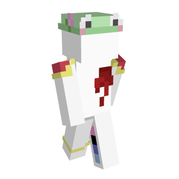 Gold Frog Hat Minecraft Skin