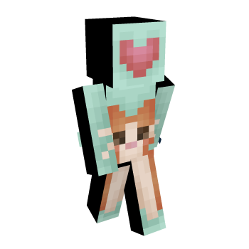 Cat Heart Minecraft Skin