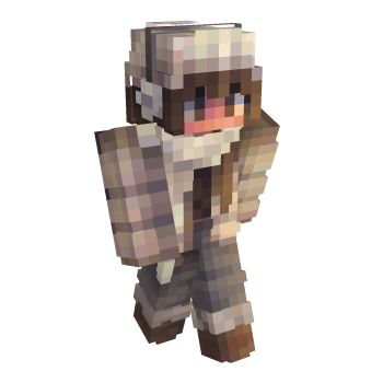 Girl Warm Minecraft Skin