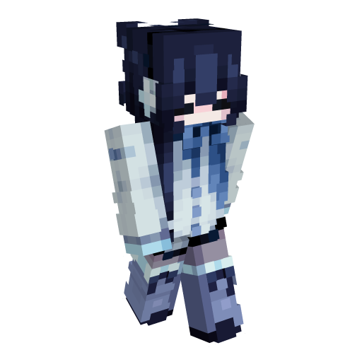 Blue Minecraft Skin - Laby