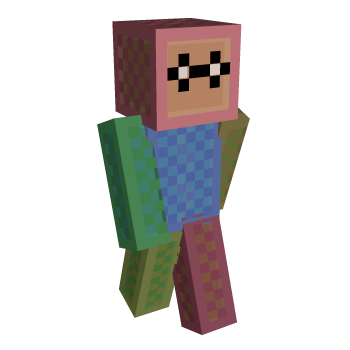 Template Glasses Minecraft Skin