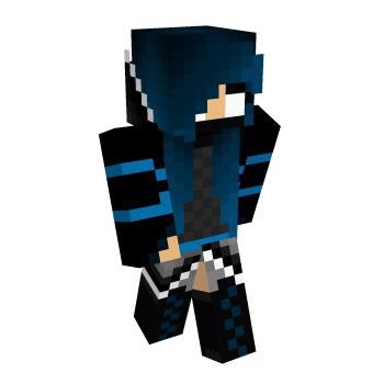 Herobrine Gamer Minecraft Skin
