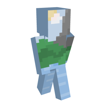Sky Mountain Minecraft Skin