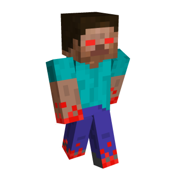 Red Mad Minecraft Skin