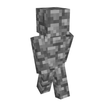 Block Cobblestone Minecraft Skin