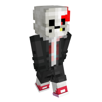 Undertale Sans Minecraft Skin