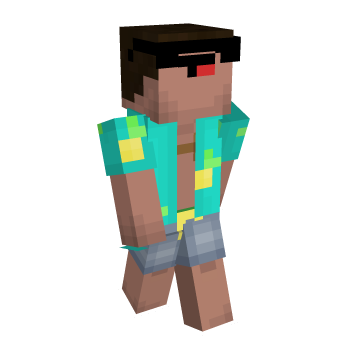 Noob Summer Minecraft Skin
