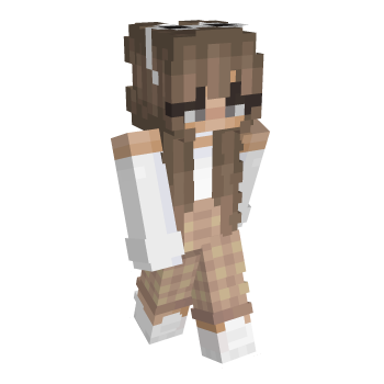 Brown Hair Plaid Minecraft Skin