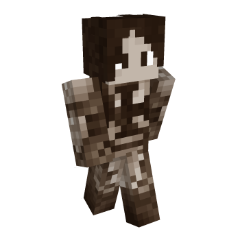 Human Hair Minecraft Skin