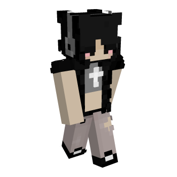 Y2k Stoner Minecraft Skin
