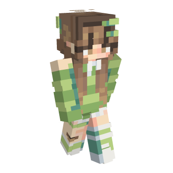 Girl Braid Minecraft Skin