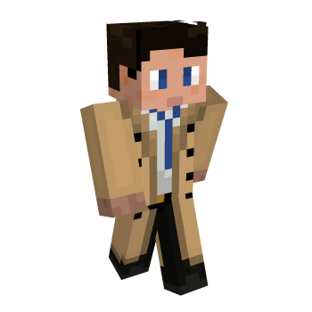 Castiel Angel Minecraft Skin