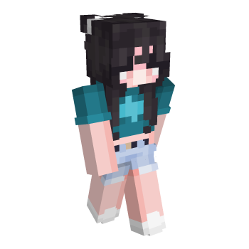 Aesthetic Girl Minecraft Skin