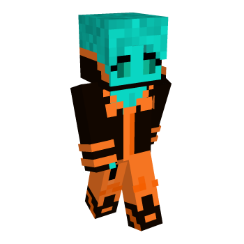 Cyan Minecraft Skin