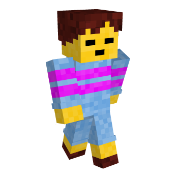Undertale Frisk Minecraft Skin