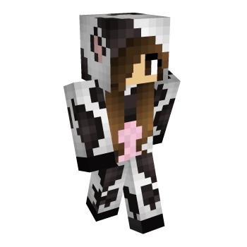 Cute Cow Minecraft Skin