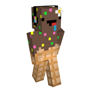 Ice Cream Derp Minecraft Skin