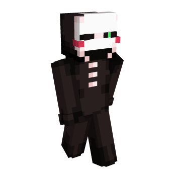 Five Nights At Freddys Glowing Eyes Minecraft Skin