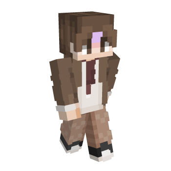 Brown Fancy Minecraft Skin