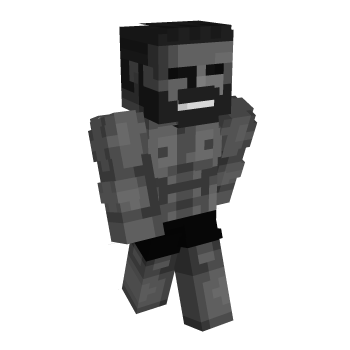 Gigachad Muscle Minecraft Skin