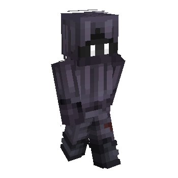 Ghost Black Minecraft Skin