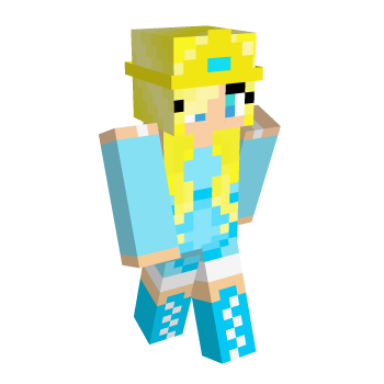 Megaman X Elsa Minecraft Skin