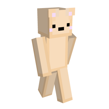 Tan Cute Minecraft Skin