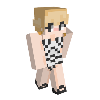 Eyelashes Barbie Minecraft Skin
