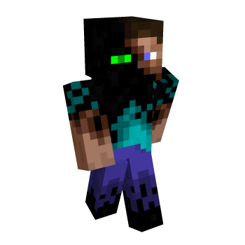 Steve Enderman Minecraft Skin