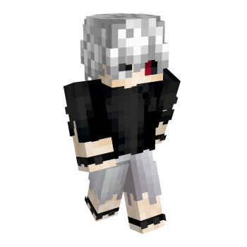 Tokyo Ghoul Minecraft Skin