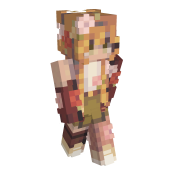 Skirt Girl Minecraft Skin