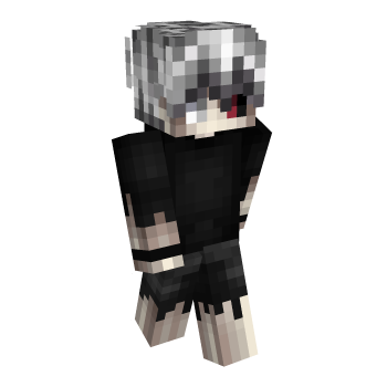 Kaneki Ken Boy Minecraft Skin