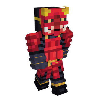 Oni Samurai Minecraft Skin
